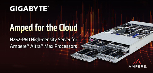 GIGABYTE proširuje portfolio servera za Ampere® Altra® Max procesor