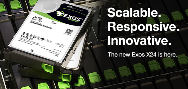 Seagate predstavlja Exos® X24 HDD Enterprise hard diskove