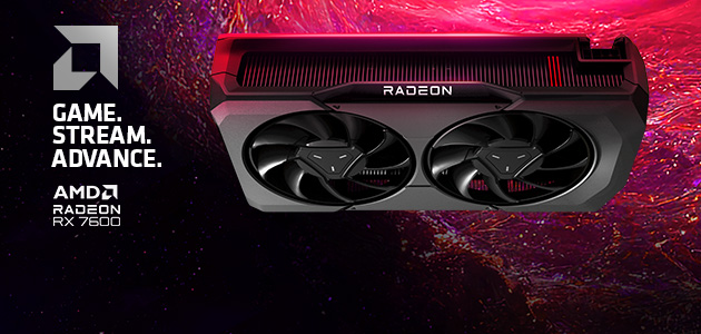 Sve je moguće uz AMD Radeon™ RX 7600 seriju grafičkih karti!